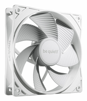 be quiet! Pure Wings 3 120mm PWM Reverse White 3-Pack, 120x120x25, 1500 rpm, 28,5 dB, 47,1 cfm, 1,17 mm/H20 4 pin PWM