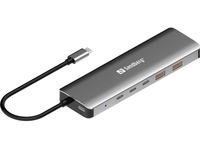 Sandberg USB-C to 5xUSB-C+2xUSB-A 100W