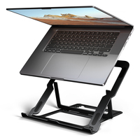 AXAGON STND-LAB ALU stand for 10 - 17,3 laptops, 8 adjustable angles, black