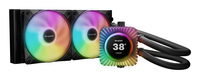 Be quiet! Light Loop IO LCD 240mm Black AIO Water Cooler, IPS Display, 2 x Light Wings LX 120 mm PWM high-speed, ARGB with IO integration Intel: 1851/1700/1200/115x AMD: AM4/AM5, IO ARGB Hub