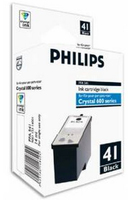 Philips pfa-541 inktcartridge zwart standard capacity 14ml 500 pagina s 1-pack crystal 41
