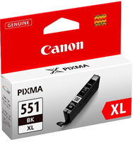 Canon cli-551xlbk inktcartridge zwart xl