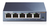 TP-Link TL-SG105 Unmanaged Gigabit Ethernet Switch 5 port Desktop Metal (10/100/1000) Zwart