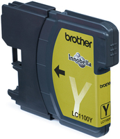 Brother inktcartridge LC-1100Y geel