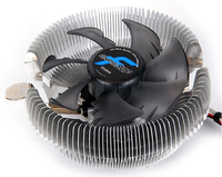 Zalman (Quiet CPU Cooler) / - 80mm Fan / - Tilt Fin design / - FSB bearing (Fluid Sheild Bearing) / - 2100 RPM plm 10% / - Compatible with Intel & AMD sockets