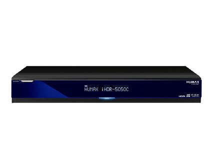 Humax iHDR-5050c Digitale TV PVR (SD en HD), 320 GB Harddisk, Opnemen en Kijken (2 zenders tegelijk), HDMI