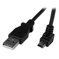 0.5m USB to Down Angle Mini USB Cable