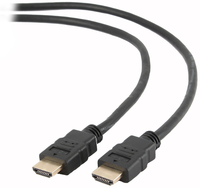 Gembird HDMI v.1.4 male-male cable, 1m, bulk package, (3D+HighSpeed+Ethernet), *HDMIM