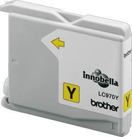 Brother inktcartridge LC-970Y geel