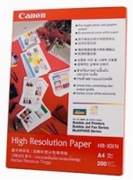 Canon hr-101 high resolution paper inktjet 110g/m2 a4 200 sheets