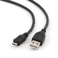 Gembird USB 2.0 Cable , USB A - Micro USB B , 3m , *USBAM, *MUSBBM