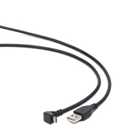 Gembird USB 2.0 Cable (Angled) , USB A - Micro USB , 1,8m , *USBAM, *MUSBM