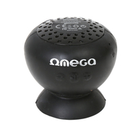 OMEGA OG46R portable speaker 3 W Mono portable speaker Zwart, splash resistant BT V3.0