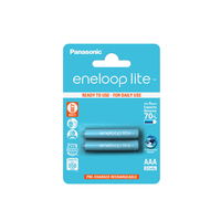 Panasonic Eneloop Lite batterij (DECT geschikt) R03/AAA 550mAh 2 stk blister BK-4LCCE-2BE, multipack