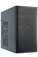 Chieftec Elox Black MicroATX Case, 2x 5.25 and 1x 3.5,external 2x USB 3.0