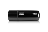 GOODRAM USB3.1 Flash Drive, 64 GB, UMM3, USB A connector, Black, 60/20 MB/s (USB3/2/1.1 comp)