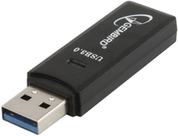 Gembird compact USB 3.0 SD/MicroSD Card Reader, blister