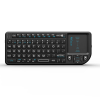 Rii Mini X1, wireless (2.4G) keyboard met touchpad