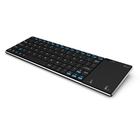 Rii mini i12 Wireless keyboard for Windows, Mac, Linux and Android. Inc. touchpad. USB Dongle, Li-Ion Battery, 260mm x 83mm x 13. 5 mm