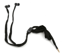 FREESTYLE SHOELACE EARPHONES + MIC FH2112 BLACK 42776