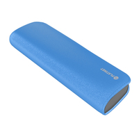 PLATINET POWER BANK LEATHER 7200mAh BLUE + microUSB cable [43413