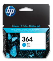 HP 364 inktcartridge cyaan standard capacity 3ml 300 pagina s 1-pack blister multi tag