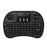 Rii i8 plus Mini Wireless keyboard (Bluetooth) for Windows, Mac, Linux and Android. Inc. MULTI-touch touchpad. Li-Ion Battery