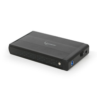 Gembird Externe 3.5inch SATA harddiskbehuizing USB 3.0, zwart