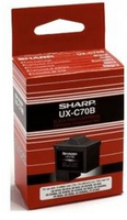 Sharp ux-c70bk inktcartridge zwart standard capacity 14ml 600 pagina s 1-pack