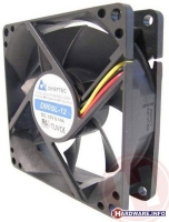 Chieftec Accessory // 92 x 92 x 25 mm Sleeve Fan, with 3 pin/ 4pin connector