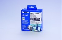 Brother p-touch dk-11218 die-cut round label 24x24mm 1000 labels