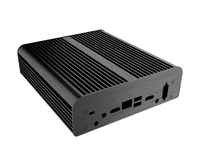 Akasa Newton S7D,Fanless case for Intel NUC 7thGen (Brd Specific) 4 Front USB, 2.5 HDD/SSD, Serial Support (Unbranded)