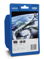 Brother lc-985 inktcartridge zwart 2 x 300 pagina s 2-pack blister zonder alarm