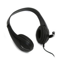 FREESTYLE HI-FI stereo headset + microfoon + adapter, zowel 3,5 mm als 2x mini jack, 40 mm driver, 20-20KHz , 116+/-3dB, 32Ohm +/-15%, max 100mw