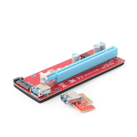 Gembird PCI-Express riser add-on card, SATA power, Use internal PCI-ex card out of the case for Coin mining