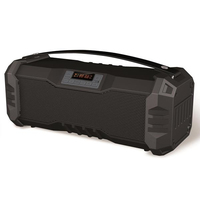 Platinet Speaker, Boombox zwart - bluetooth