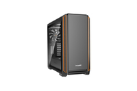 be quiet! Silent Base 601 Window Orange, 532 x 240 x 514, IO-panel 2x USB 3.0, 1x USB 2.0, HD Audio, 3 (7) x 3,5, 6 (14) x 2,5, inc 2x 140 mm Pure Wings 2, dual air channel cooling, Tinted and Tempered Glass side panel