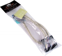 Revoltec rounded IDE cable (UDMA133), 60 cm, kleur zilver, *IDE