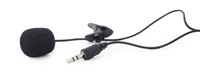 Gembird lichtgewicht clip-on microfoon met 3,5 mm aansluiting
