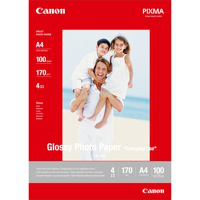 Canon gp-501 glossy photo paper inktjet 170g/m2 4x6 inch 100 sheets pack
