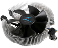 Zalman (Quiet CPU Cooler to replace Stock Cooler) / - For Intel CPU only / - 80mm low noise PWM Fan / - Best value for S.I and OEM (max. 65W TDP) / - Advanced Sleeve Bearing / - 1000~2000 RPM plm 10% / - 25.3 dB(A)plm 10% , 27.18CFM