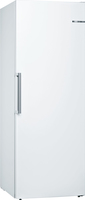 Bosch Vrieskast vrijstaand GSN58DWDV - wit - Inhoud 366 liter 4 Lades BigBox [XXL]:1 Supervriezen NoFrost Energieklasse D breedte: 70 cm hoogte: 191 cm diepte: 78 cm