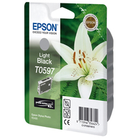 Epson inktcartridge t0597 light black