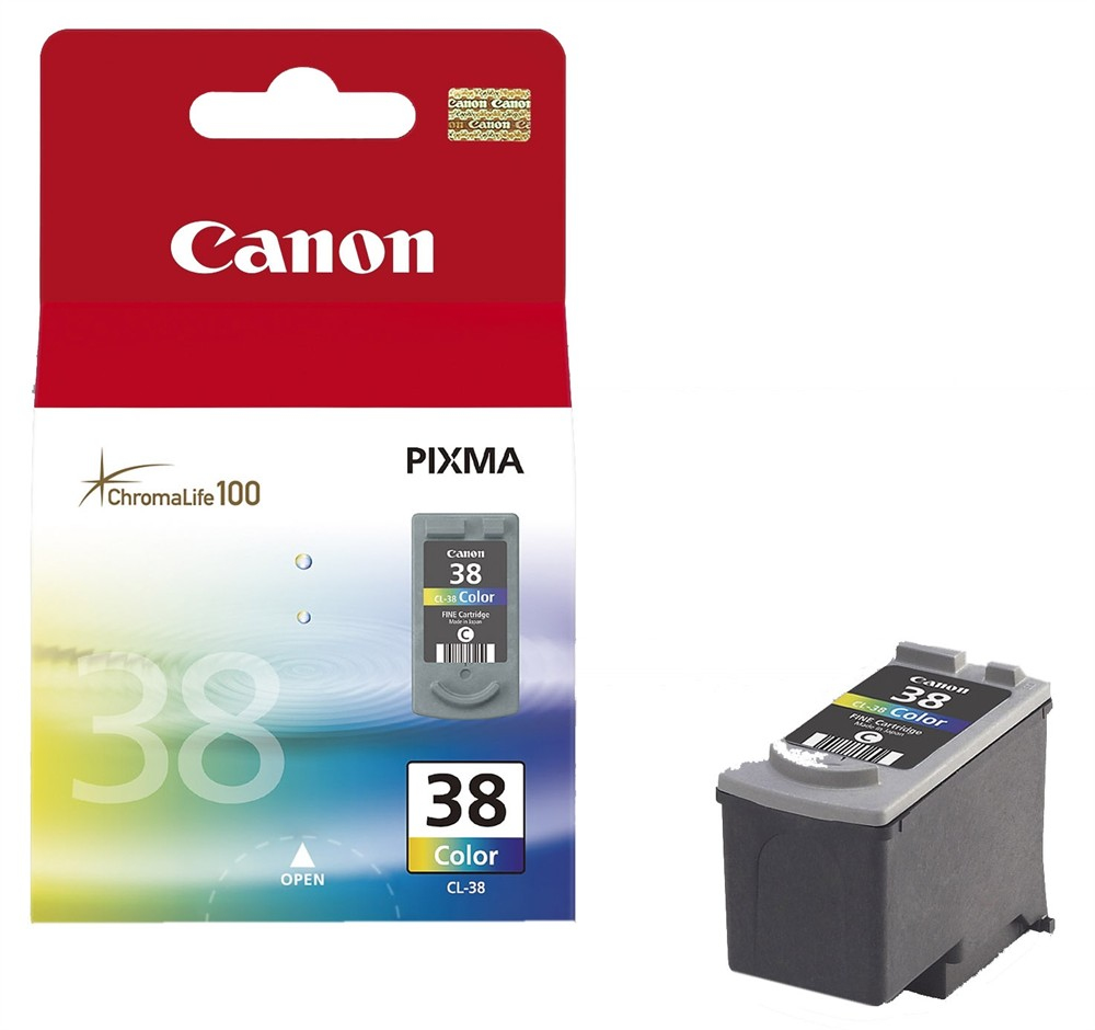 Canon cl-38 inktcartridge kleur low capacity 9ml 207 pagina s 1-pack