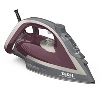 Tefal Stoomstrijkijzer FV6870 - zilver - Durilium AirGlide strijkzool 2800 Watt 40 gr/min extra stoomstoot Verticaal stomen 270 ml Waterreservoir Druppelstop Automatische uitschakeling 2 meter Snoer Anti-kalksysteem