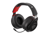Genesis Headset Genesis Selen 400 With Microphone Wireless Black-Red