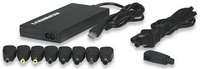 Manhattan Universal Notebook Power Adapter automatic adjustable voltage, 5 output levels, 90 w, usb