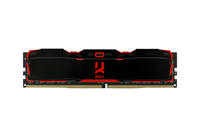 GOODRAM IRDM-X DDR4 DIMM 8GB 3200MHz CL16 (16-20-20), 1.20 - 1.35 V, Black heatspreader with red logo