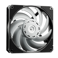 XPG VENTO Pro 120 PWM, Black, Dual Bearings, 120mm Fan, 4-Pin PWM, Speed: PWM Mode: 900-2150 RPM, DC Mode: 450-2150 RPM, Max Air Flow: 75 CFM