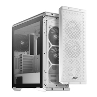 XPG DEFENDER, White, E-ATX Mid Tower, 3.5incx2, I/O: USBx2, HD Audiox1, Resetx1, Powerx1, Fan: Frontx2, Rearx1